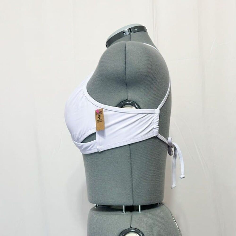 Pink Victoria's Secret NWT Sz XXL Lavender Body Wrap Bikini Swim Top - Picture 4 of 9